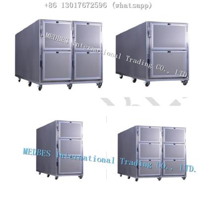 China 304 SS Hot Sale Mortuary Refrigerator in Kenya  Stainless Steel Mortuary Refrigerator with Six Body Chamber for sale