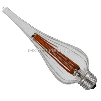 China Residential Dimmable C40 Long Tail LED Filament Light Bulb 4W For Chandelier for sale