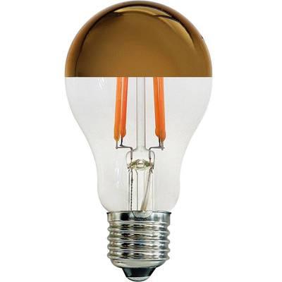 China Half Mirror Chrome LED Filament Residential 4W A19 A60 Light Bulb for sale