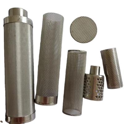 China Good Filtration Effect Factory Price High Temperature Filter Stainless Steel Filter Barrel for sale