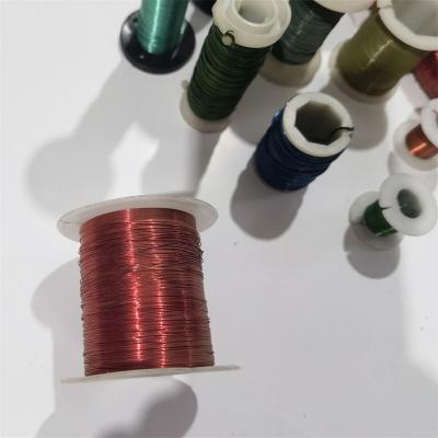 China Craft Grades Cheap Wholesale Color Craft Enameled Wire Craft Horticultural Wire for sale