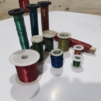 China Factory Price Wholesale Craft Paint Soft Wire Garden Floral Craft Wires Metal Wire for sale