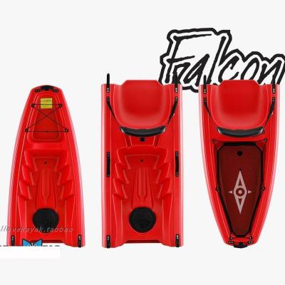 China Heavy Duty Hot Sale Boat Easy Grip Canoe Detachable Fishing Displacement Double Plastic Kayak for sale