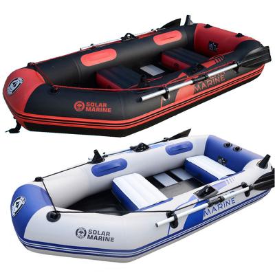 China Heavy Duty Folding Kayak CE Certificate Canoe Fishing Boat Lightweight Inflatable Canoe Kayak for sale