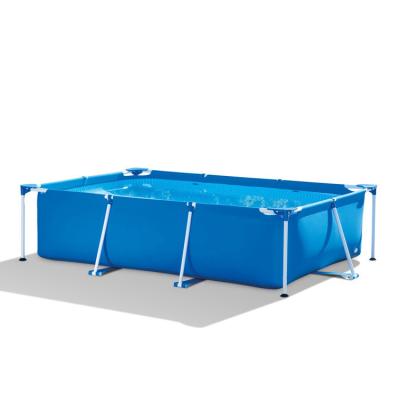 China Luxury Steel Above Ground View Pro Family Folding Swimming Pool Splash View Pool For Family for sale