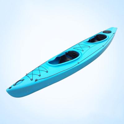 China LLDPE Heavy Duty Canoe Kayak Customization Canoe PVC Kayak Fishing Boat for sale