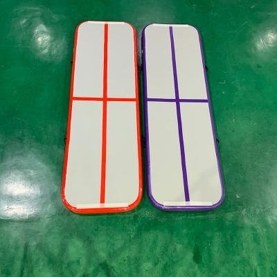 China Custom Size Gymnasium Inflatable Air Track Mat Accessory China Factory Price Tumbling Mat Home Fitness Floor Mats for sale