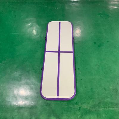 China Gym Accessory Gym Mat Popular Customize Logo Tumble Gym Mat Drop Stitch Inflatable Air Track For Home Fitness for sale