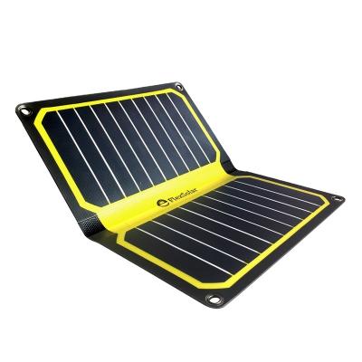 China etfe solar panel outdoor high efficiency sunpower portable waterproof camping panel sunlight camping 5v 10.6W direct charger for sale