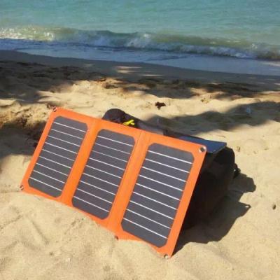 China Outdoor activities such as Sunpower ETFE Solar Panel 15W 20W 35W 40W 5V Wholesale Foldable Outdoor Solar Booster Charger for sale