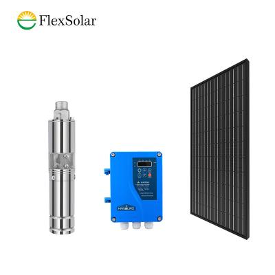 China Family Homes Mini 120W Solar DC Pump Submersible For Deep Well Water Pump for sale