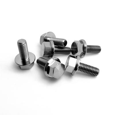 China Aviation BJ M8 x 1.25 ZTC Customized Bike Bicycle Titanium Alloy Heavy Hex Bolts for sale