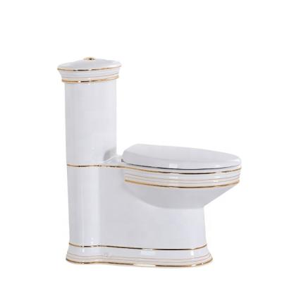 China 2022 Double-flow Vieany Water-saving Toilet Siphon Luxury One-piece Toilet Sanitary Ware OK-4284 for sale