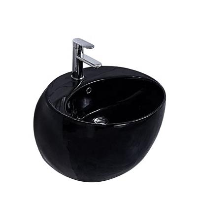 China Modern Rectangular Ceramic Wall Hung Sink Wash Basin Low Price Modern Face Face Supplier for sale