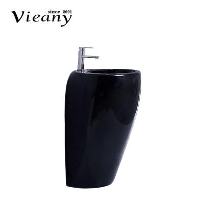 China Modern Toilet Basins Wash Sanitary Ware Bathroom Hand Wash Basin Bath Wall Mount Ceramic Sink for sale