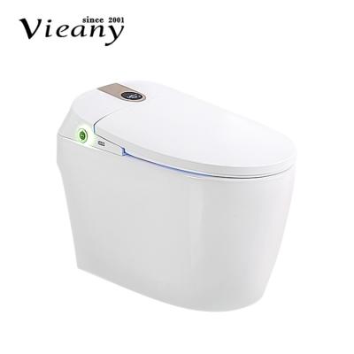 China Smart Electric Automatic Double-flow Flip Foot Sensor Flushing Premium Sanitary Ware Toilet WC Smart Toilet Room Bathroom for sale