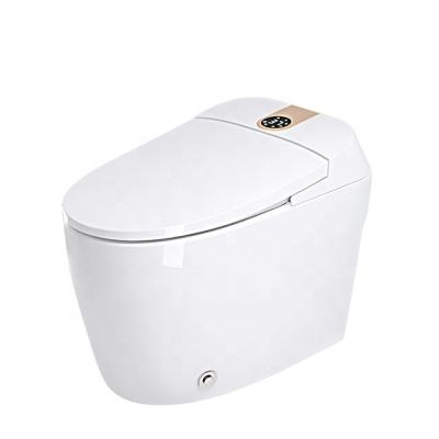 China Double-flow Home Decoration Bathroom One Piece WC Smart Smart Toilet for sale