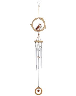 China metal & wholesale bamboo metal open musical wind chime for sale