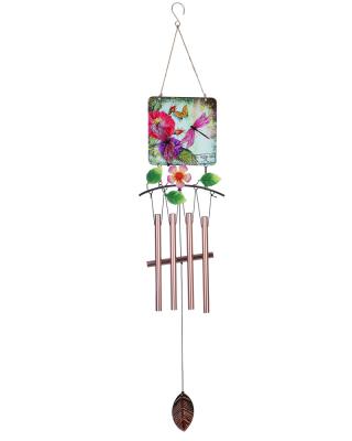 China Outdoor Handmade Metal Resin Wind Chimes Home Decoration Tech Plastic Wind Chimes for sale