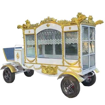 China Best funeral selling yew electric and horse-drawn funeral cart for sale for sale