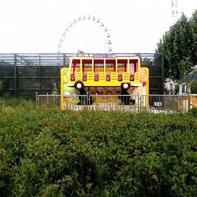 China Outdoor Playground Baolurides 24 Kids Bus Park Mobile Crazy Rides for sale