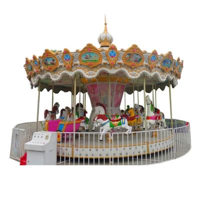 China Outdoor Playground Luxury Carousel Backyard Amusement Rides for sale