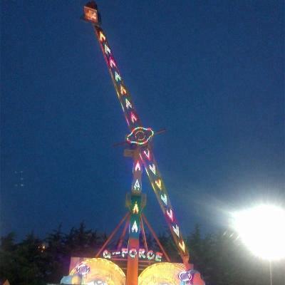 China 8 Years Life Time 12 Adults Amusement Park Thrill Centrifugal Force Scream Huge Moving Children Play Park Game 12p for sale