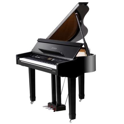 China Digital HD-W100 SPYKER Musical Instruments 88 Keys Digital Mini Baby Grand Piano China Symphony Ebony Polish for sale