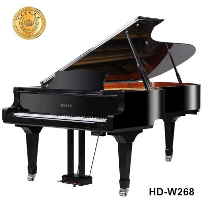 China Digital Spyker Master Piano 88 Grand Piano For Bigger Size Black Polish HD-W268 for sale