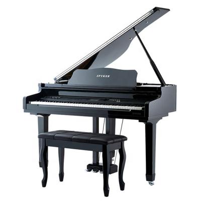 China Digital 88 keys digital piano with black lacquer piano and digital piano with saddles from experienced factory in china for sale