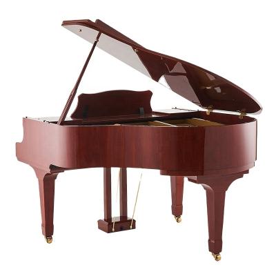 China 6 Foot Quarter Grand Piano Electric Mahogany Polish Digital Polish Grand Piano HD-W186 for sale