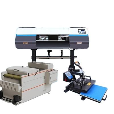 China FD70-2 Printing Shops Double Head Digital Transfer Film Sublimation Printer Powder Shaking Machine for sale