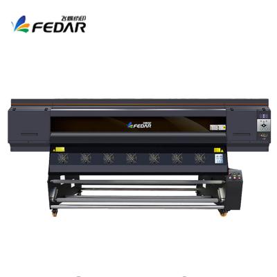 China Hot selling FD5196E printing shops sublimation fabric printing machine for fabric printing with six heads for sale