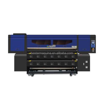 China Printing Shops 1.9m Heads 15pcs I3200 Original Fedar FD61915E Digital Large Format Dye Sublimation Printer for sale