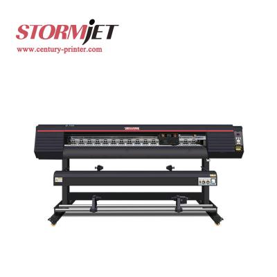 China Printing Shops 1.6m Large Format Inkjet Eco Solvent Printer With Dual Print Heads for sale