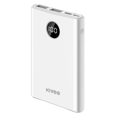 China KIVEE PT05P LED Display Power 5000mAh Wholesale Small Portable Mobile Power With LED Digital Display for sale