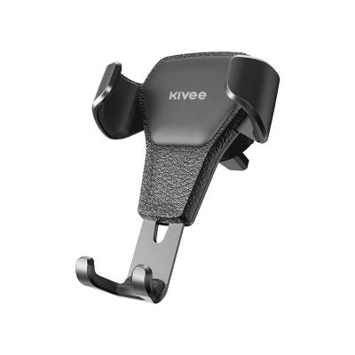 China Kivee UC12 PORTABLE Hot Selling Portable Air Vent Phone Holder Car Mount Cell Phone Holder Gravity Car Phone Holder for sale