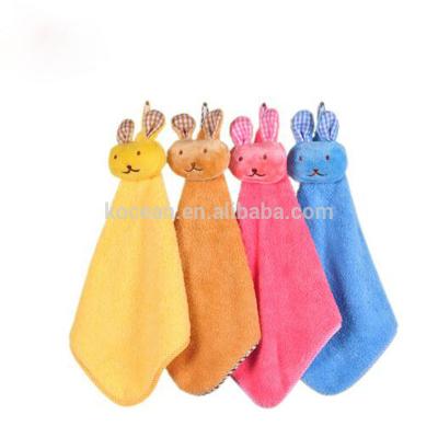 China QUICK DRY Lovely Super Soft Microfiber Children's Hand Towels Hand Towels for sale