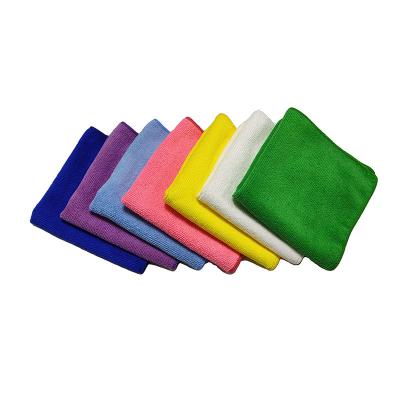 China Custom Viable Durable Heavy Duty Laptop Roll Kitchen Car Glass Fiber Printing Fiber Cloth 40x40cm Cleaning Towel 40x40cm for sale