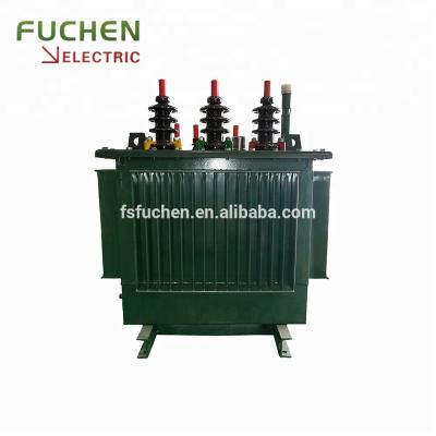 China Professional Power Factory Supply S11 100kVA 3 Phase Power Supply Oil Immersed Sealed Transformer for sale