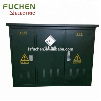 China Power Manufacturer 30 To 2500 KVA Combined Type Outdoor Electrical Substation For Wind Power Generator for sale