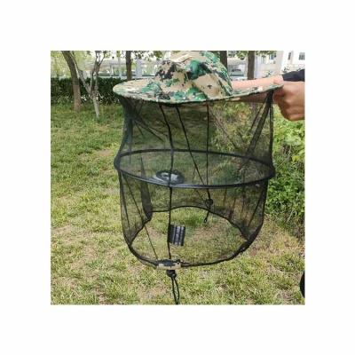 China Functional Outdoor Foldable Nonwoven Fabric Bucket Hat Mosquito Quick Dry Hat Fishing Hat Srtraps Waterproof for sale