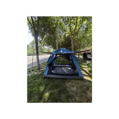 China Diagonal Bracing Type New Design Wholesale Price 3-4 Person Family Tents Waterproof Large Tents Outdoor Camping for sale