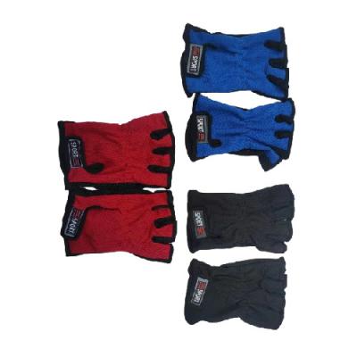 China High Grade Adjustable Wrist Strap Jungle Survival Sports Wild Gloves Outdoor BBQ Gloves for sale