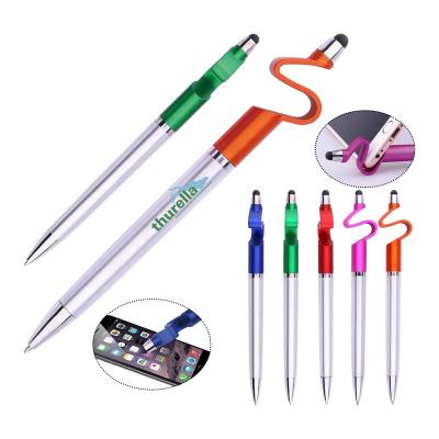 China Promotional Nice Pen Design 3 in1 Fancy Pen Promotional Pen Holder with Twist Action Function Stationery for sale