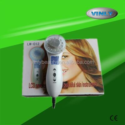 China Beautiful Face Lift LCD Seven Color Photon Ultrasonic Skin Instrument for sale