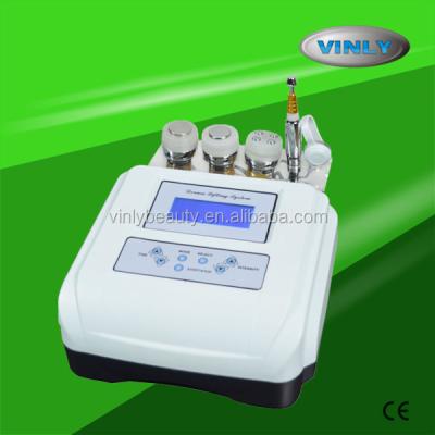 China Hot Sale Portable Face Beauty No Needle Ultrasonic Mesotherapy Machine CE Approval for sale