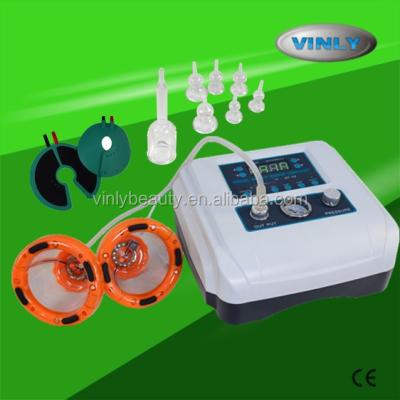 China Hot Selling Cup Vacuum Breast Enlargement Cellulite Reduction Electric Breast Enlargement Pump Machine for sale