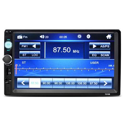 China BT/FM Audio Rentals 7 Inch Dual Din Music Mirror Link Wide Screen Car Radio MP5 Player for sale