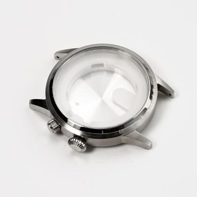 China Luxury Custom Precision OEM ODM CNC Stainless Steel Watch Part Machining Polishing Waterproof Case For Men for sale